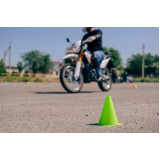 aula prática de moto para deficientes Campestre